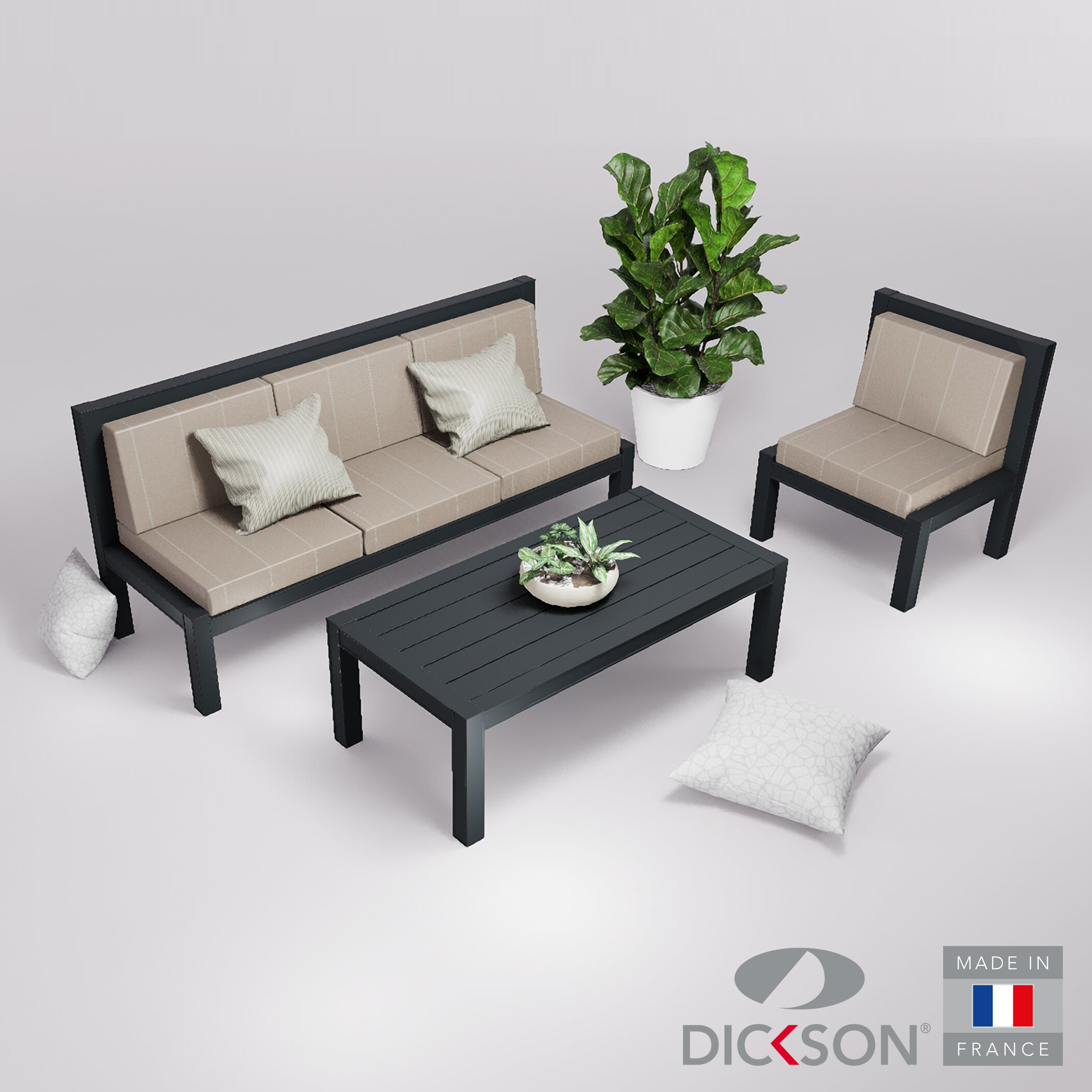 Salon de jardin 4 places