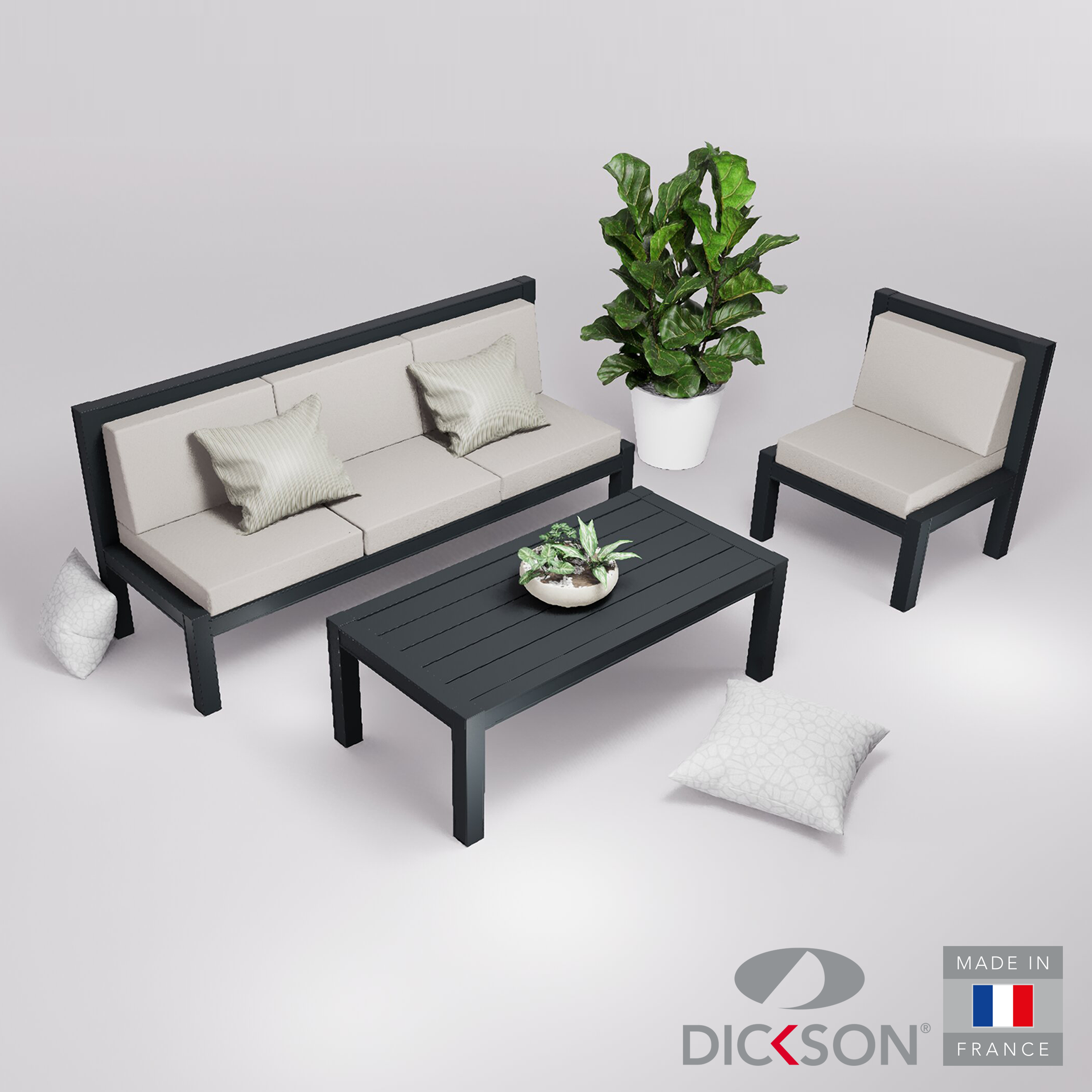 Salon de jardin 4 places