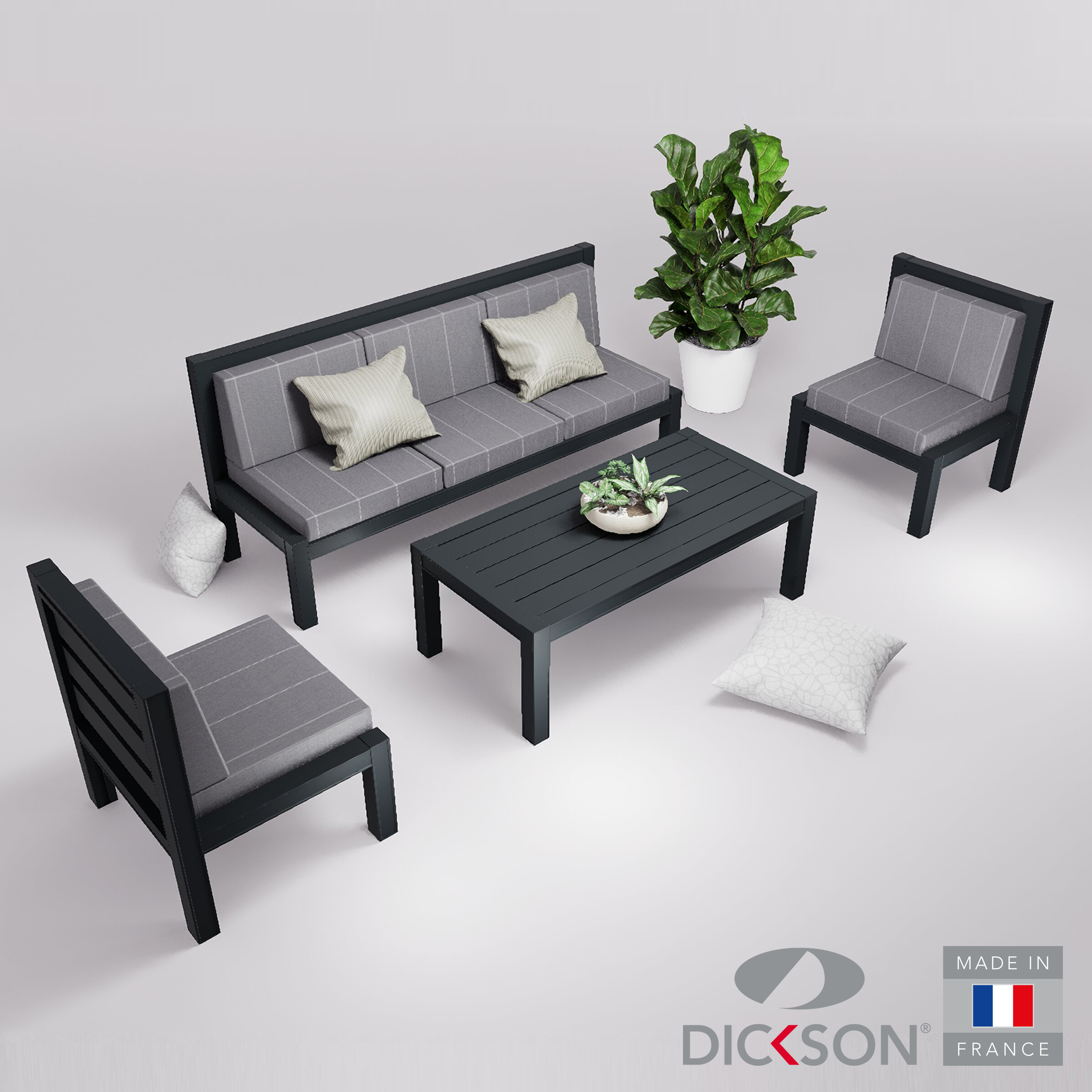 Salon de jardin 5 places
