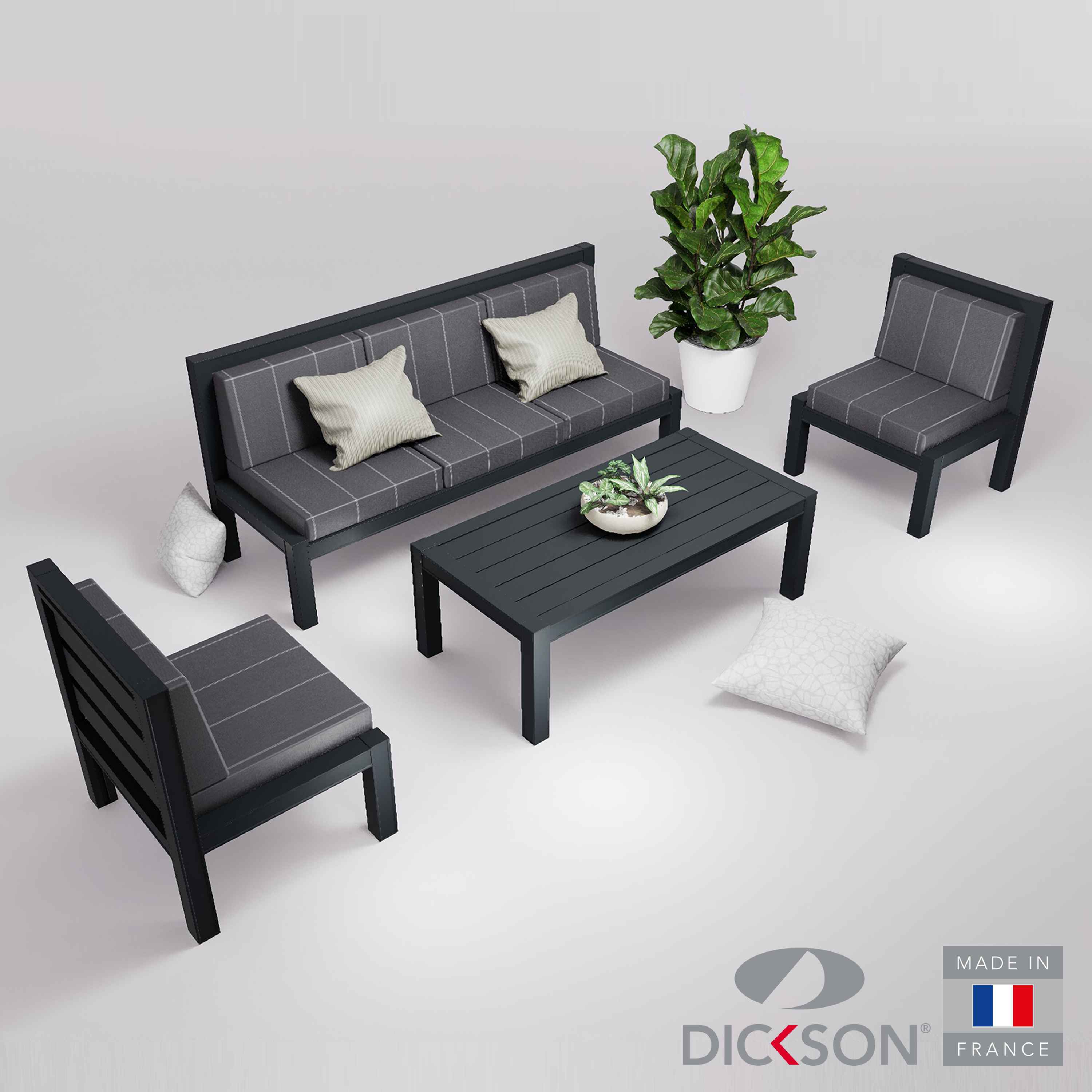 Salon de jardin 5 places