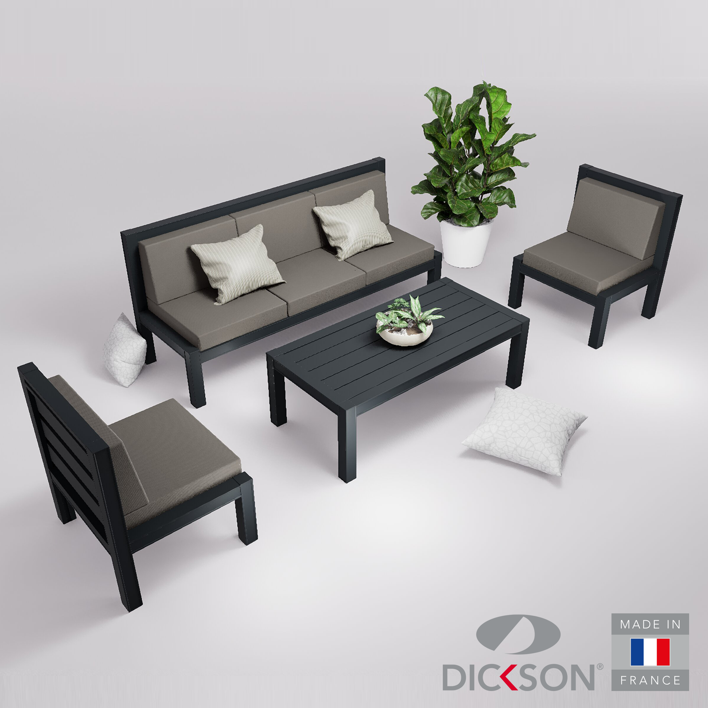 Salon de jardin 5 places