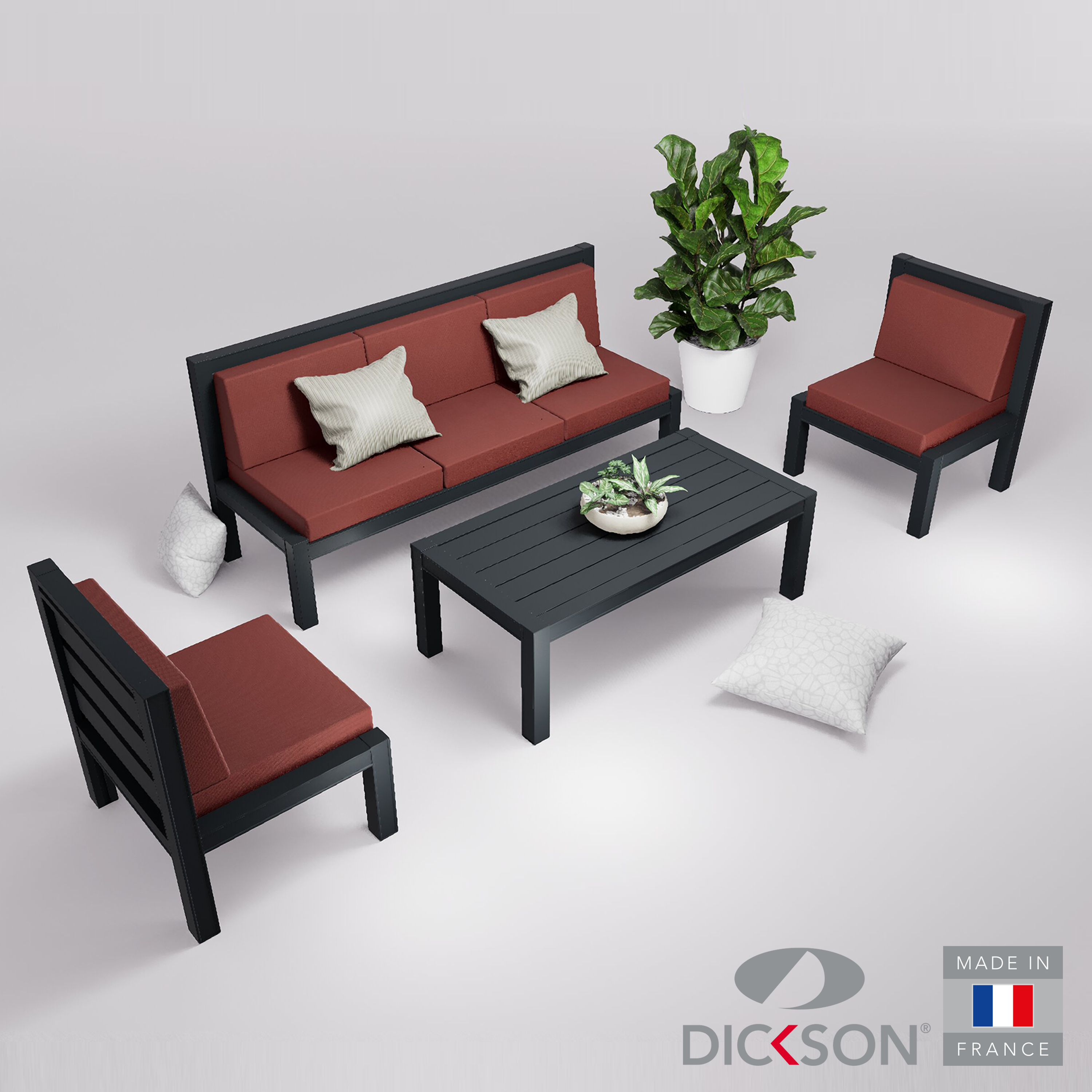 Salon de jardin 5 places