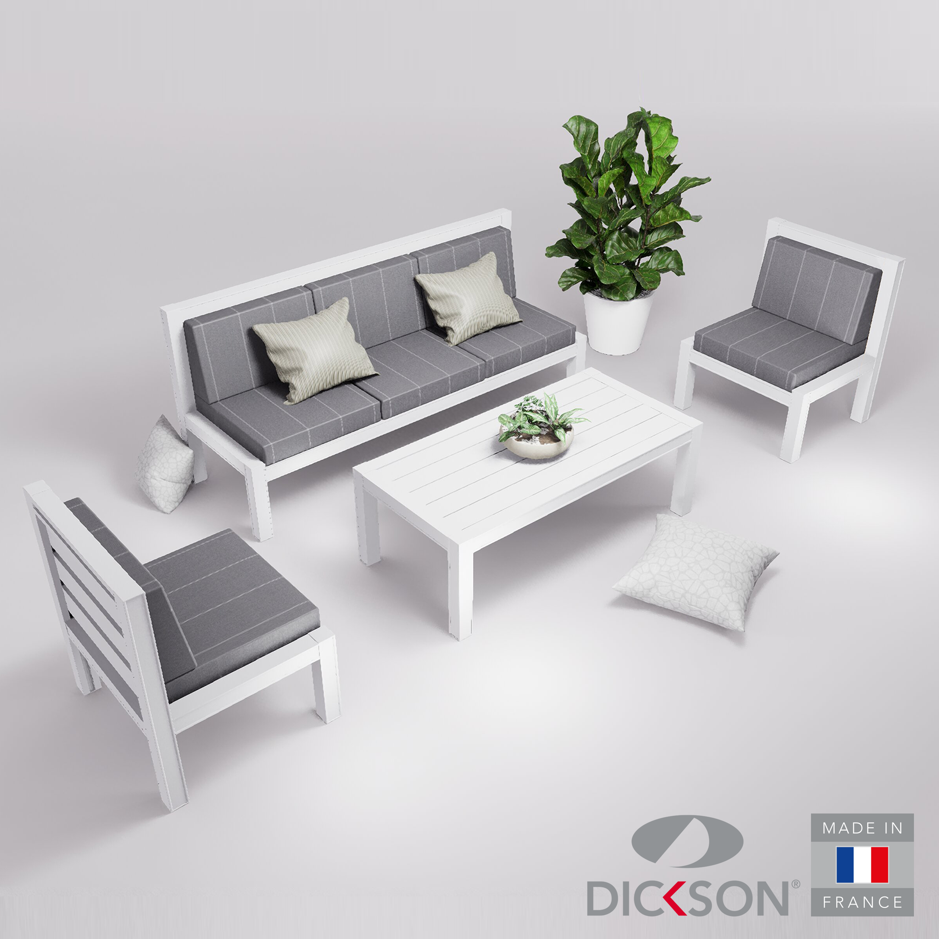 Salon de jardin 5 places