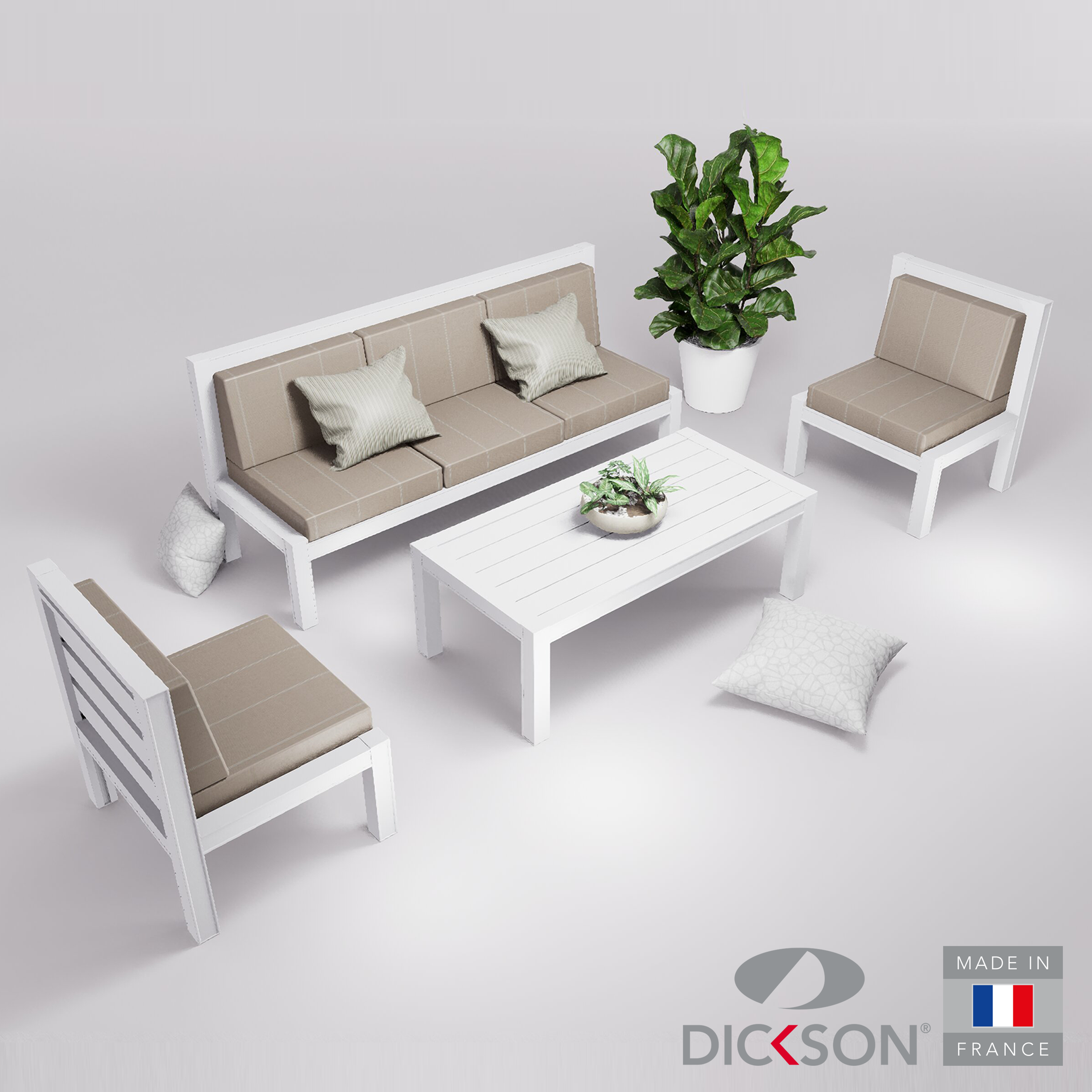 Salon de jardin 5 places