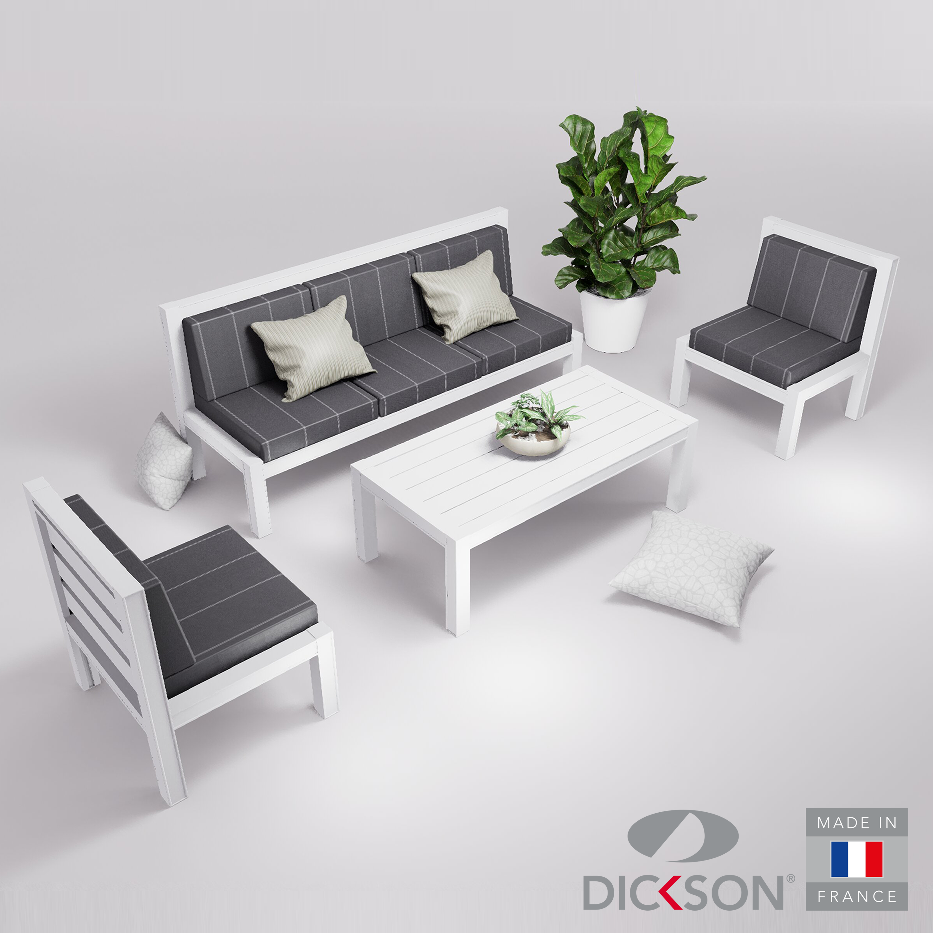 Salon de jardin 5 places