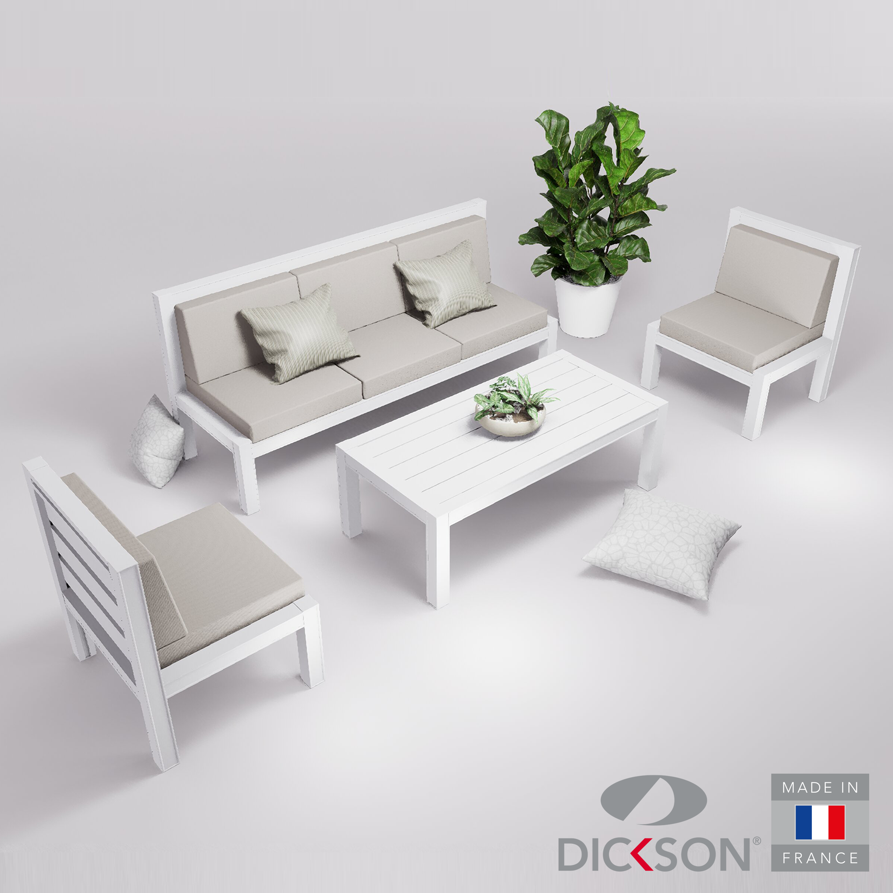 Salon de jardin 5 places