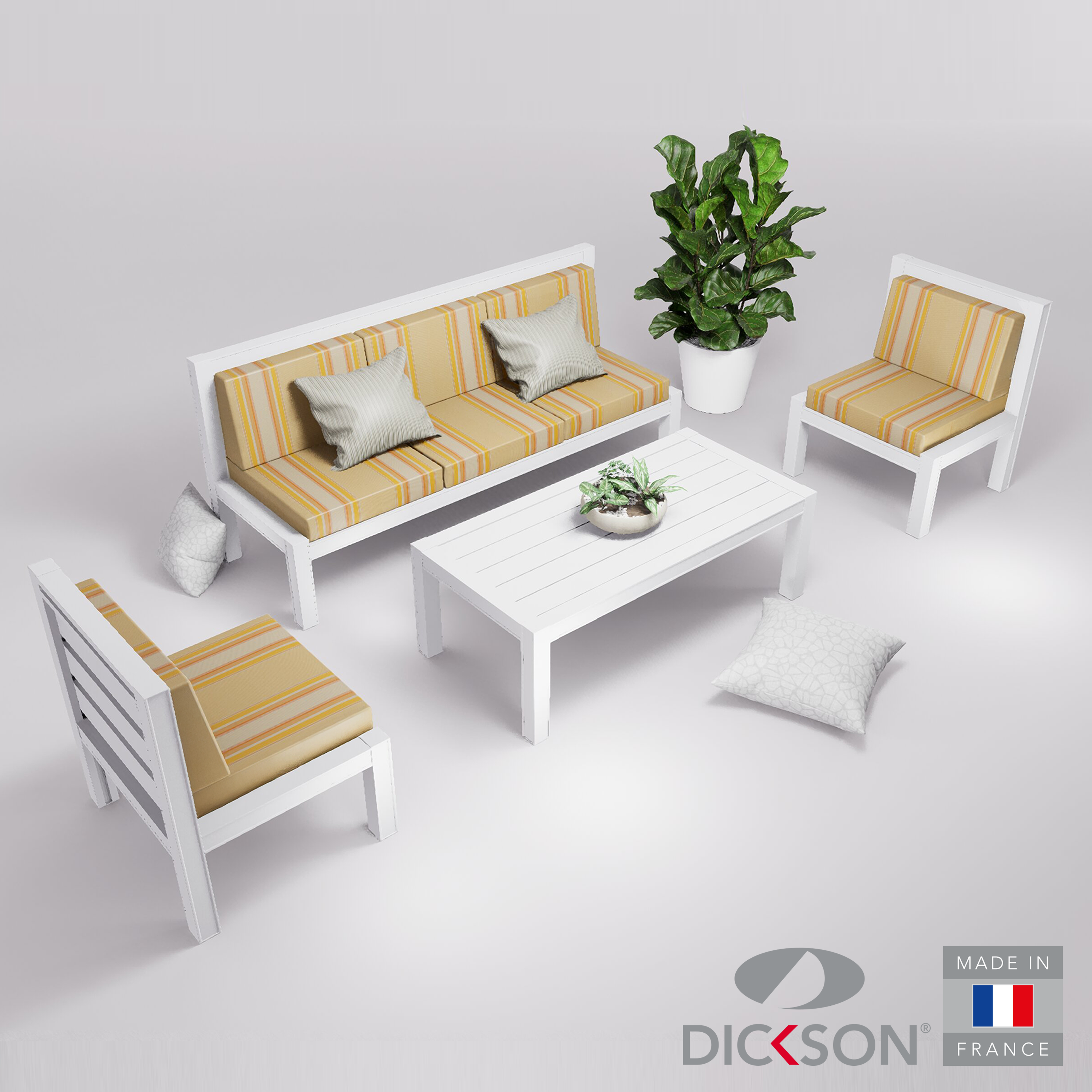 Salon de jardin 5 places