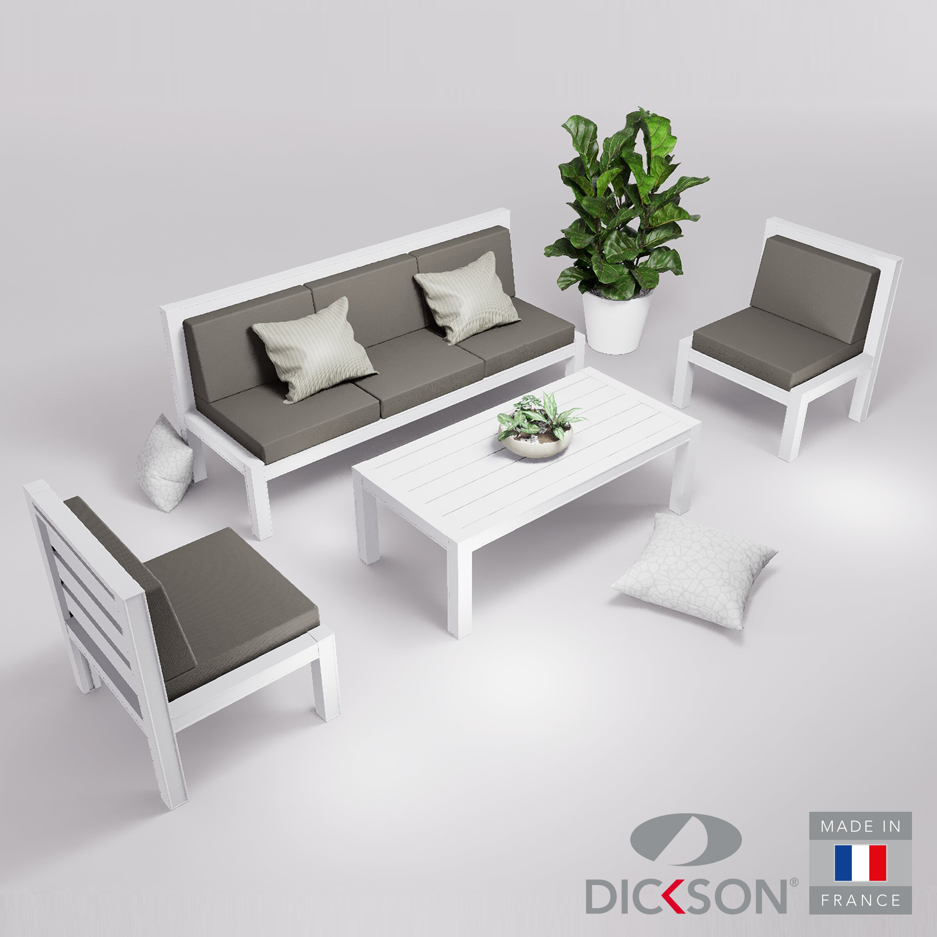 Salon de jardin 5 places