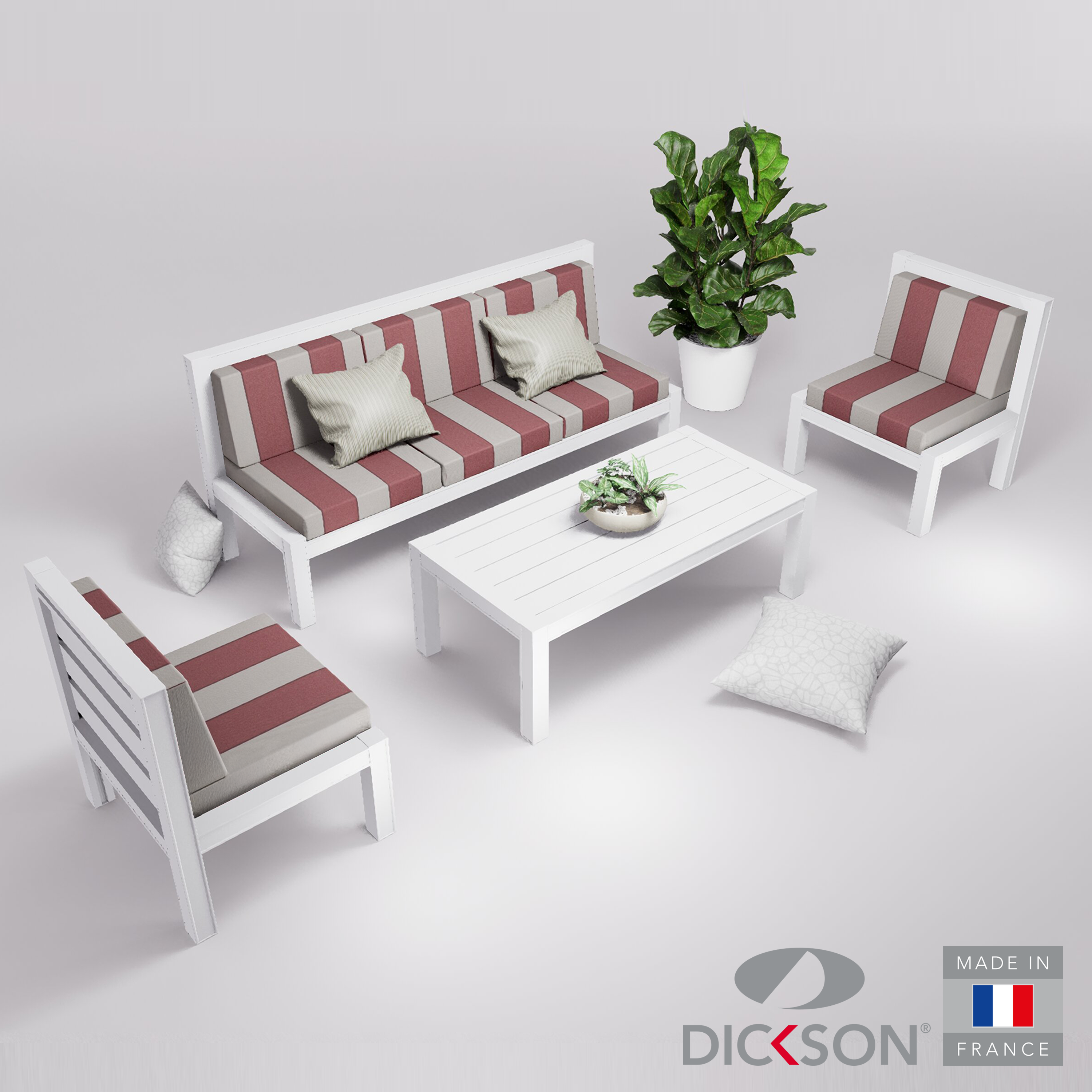 Salon de jardin 5 places