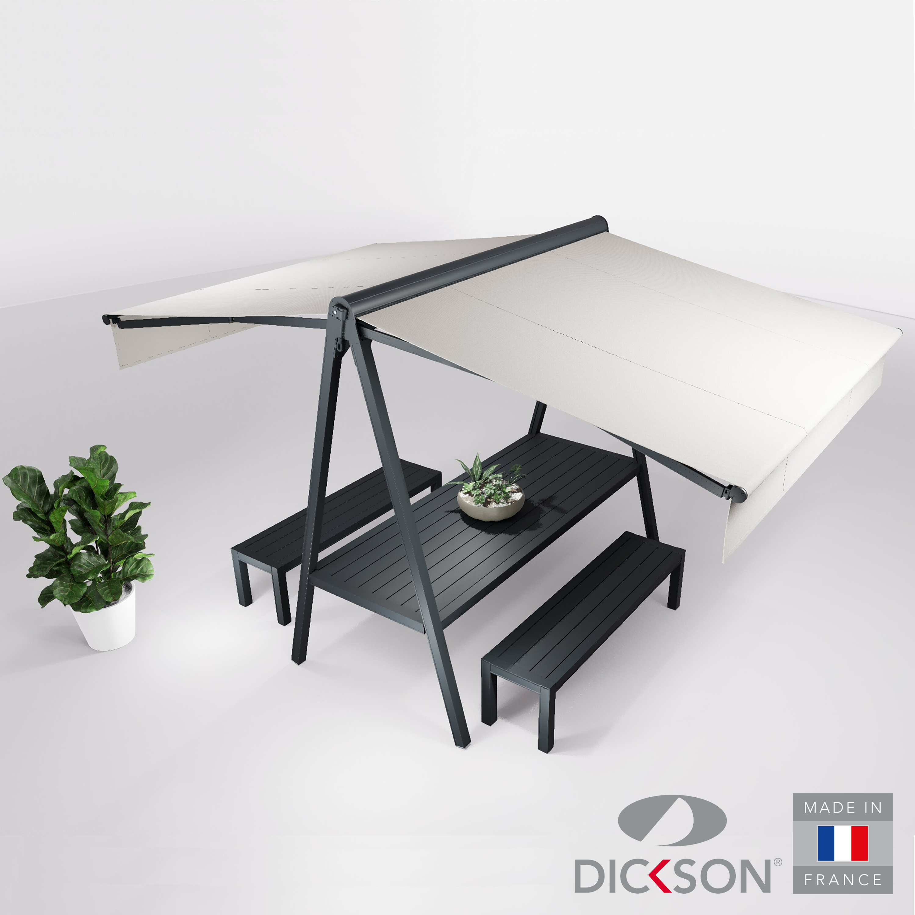 Ensemble duo et bancs 6 places