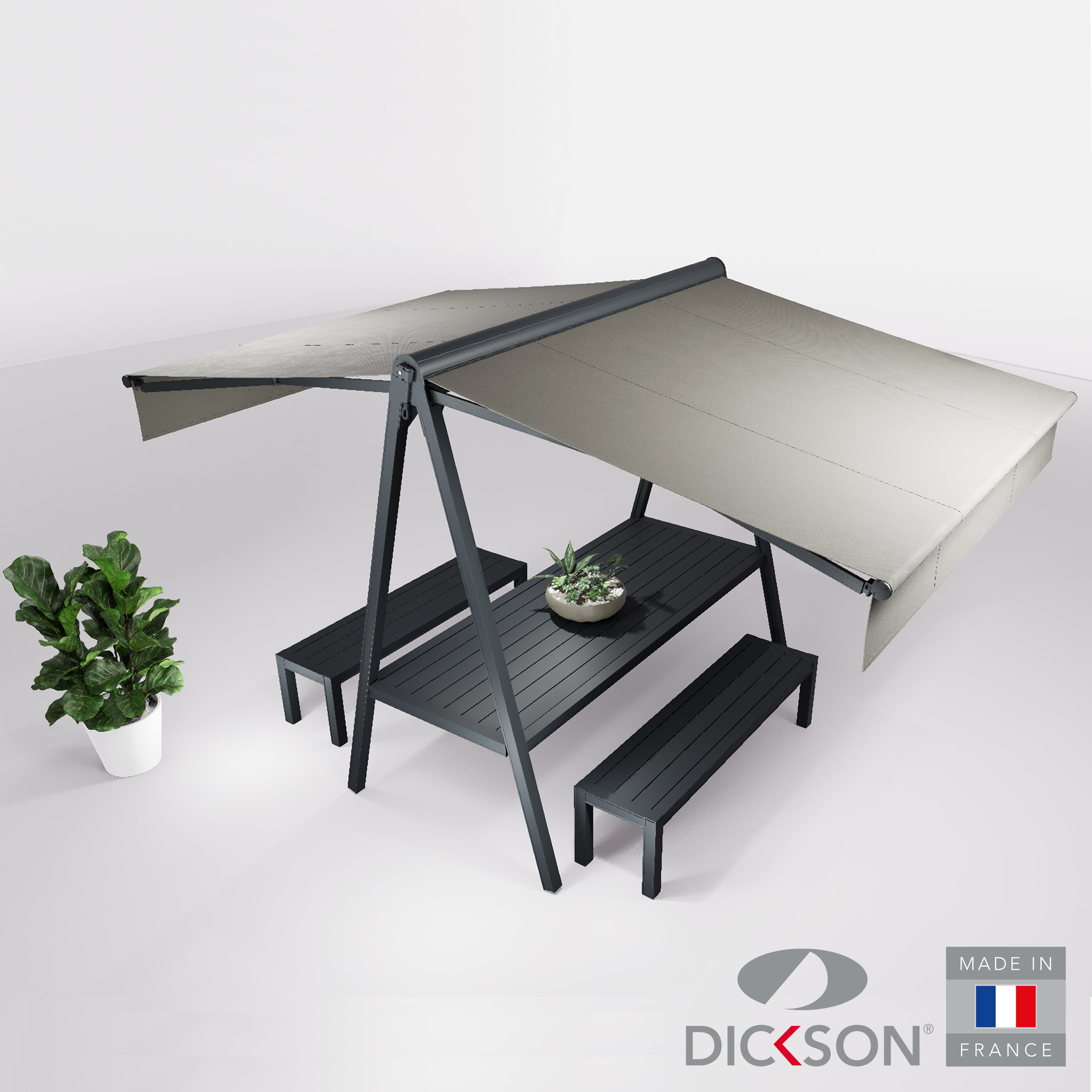 Ensemble duo et bancs 6 places