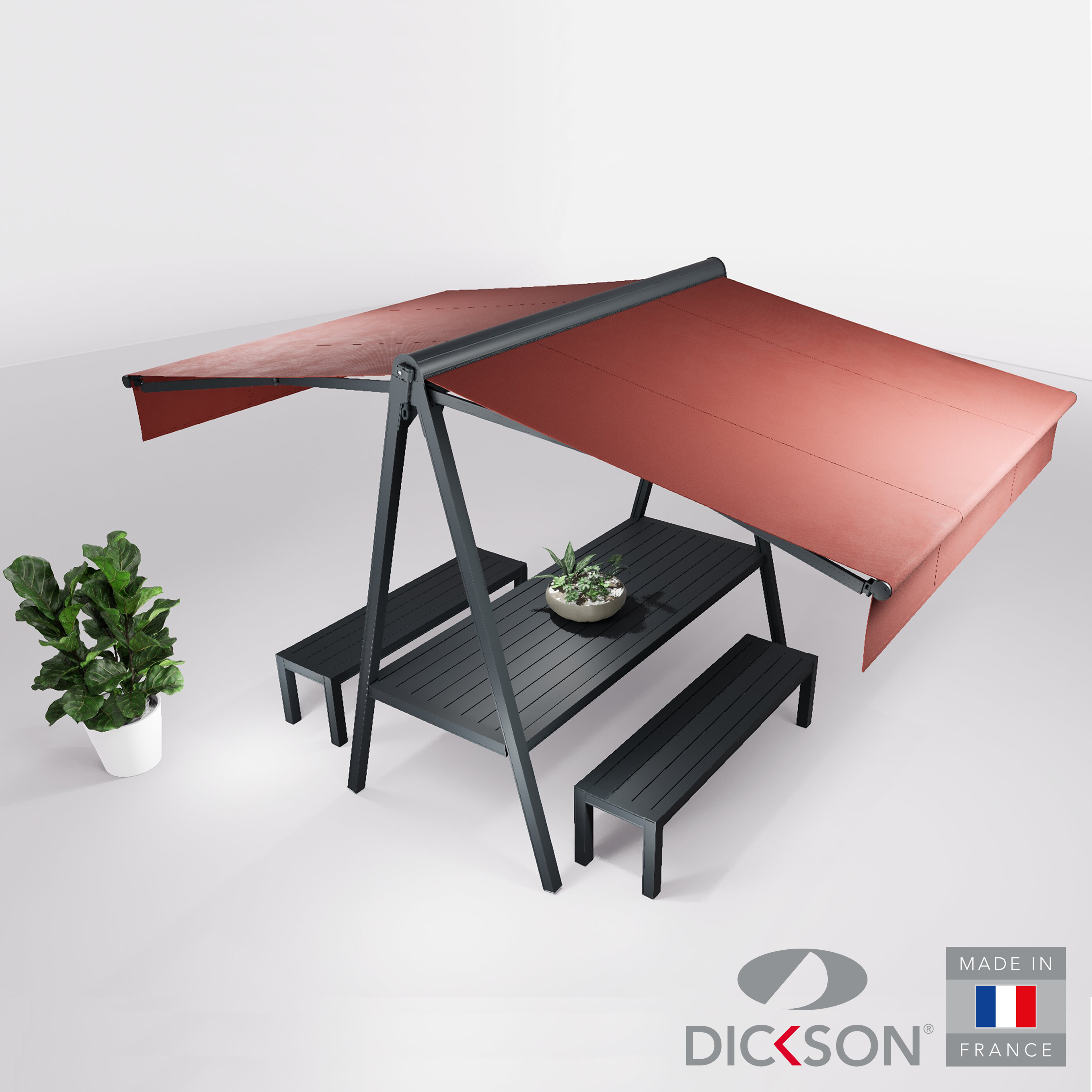 Ensemble duo et bancs 6 places