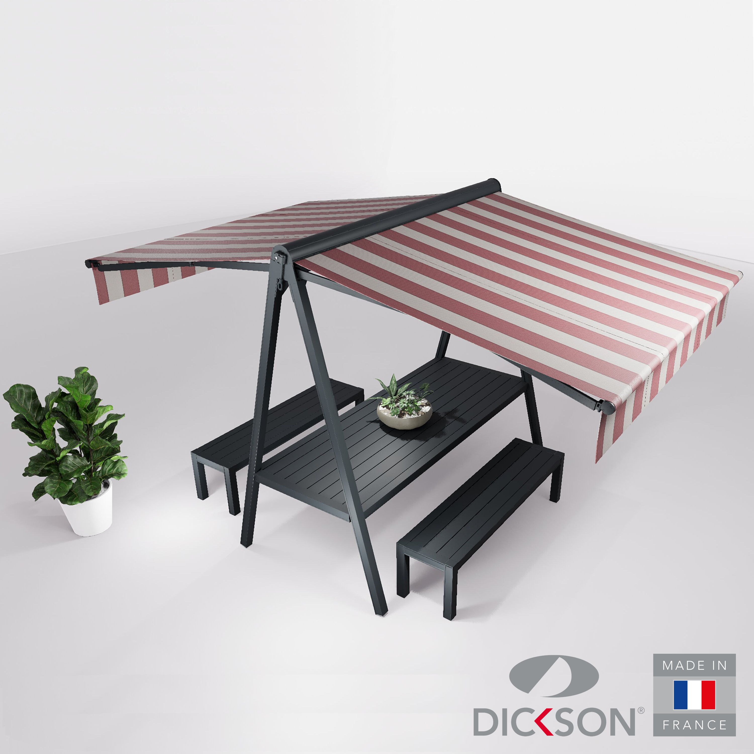 Ensemble duo et bancs 6 places