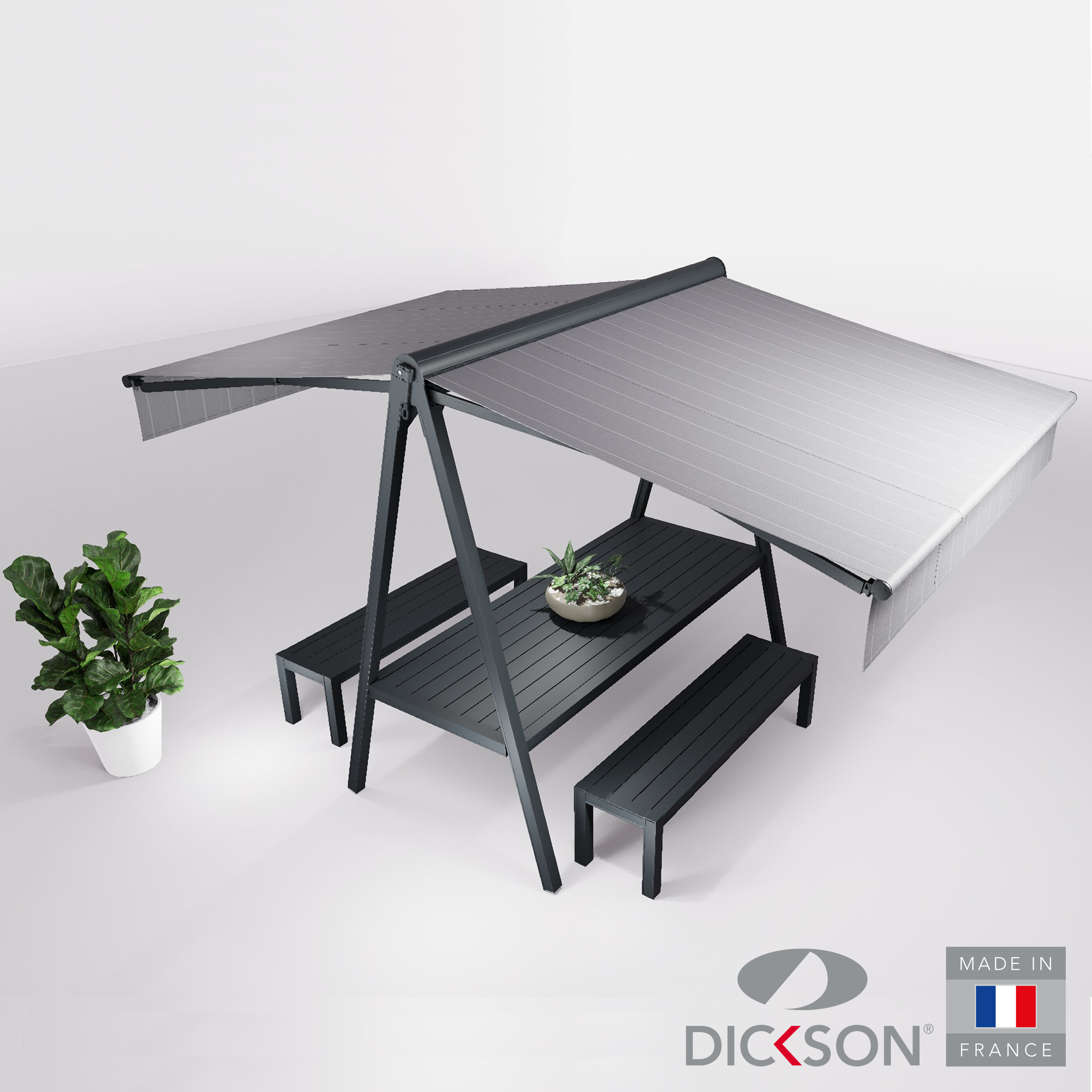 Ensemble duo et bancs 6 places