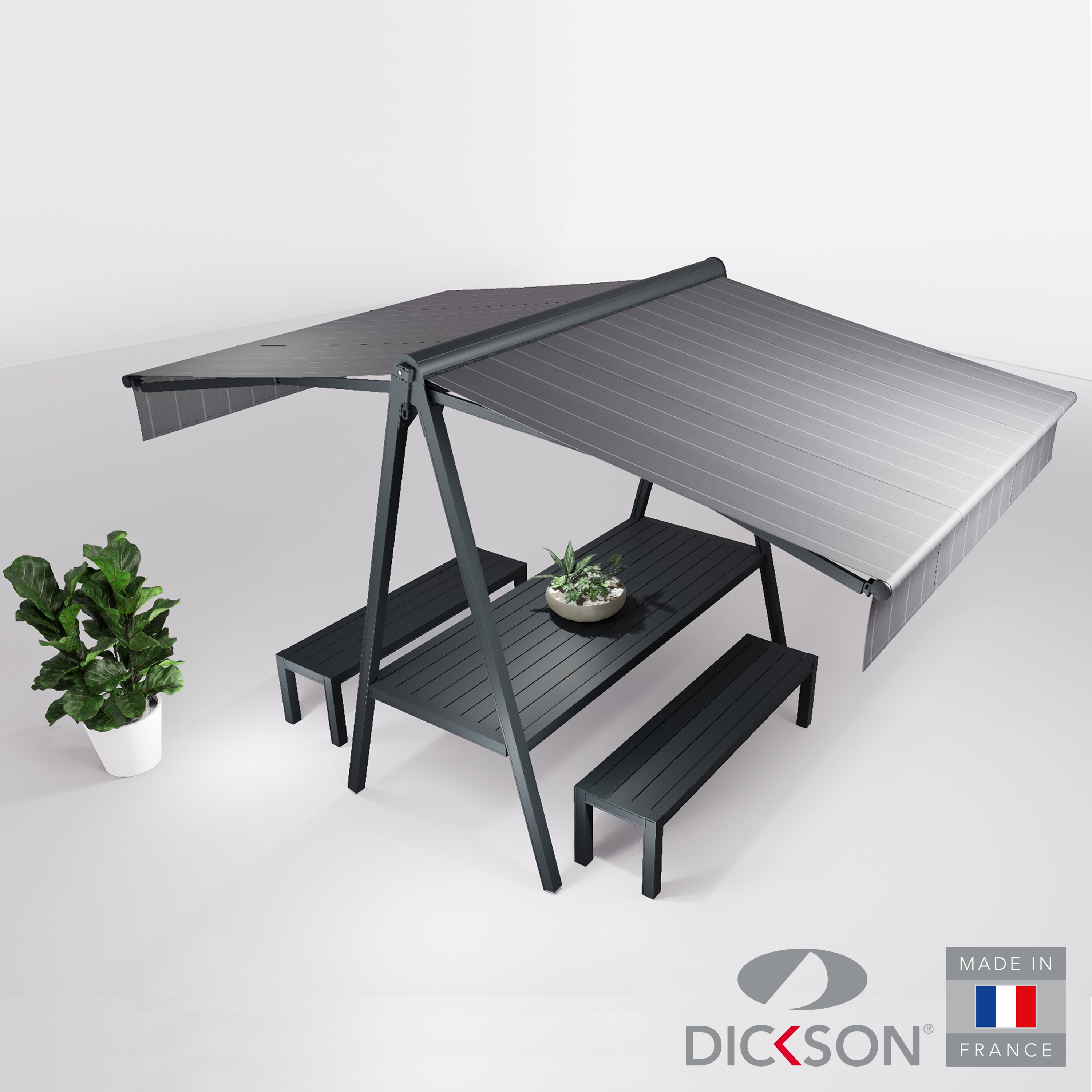 Ensemble duo et bancs 6 places