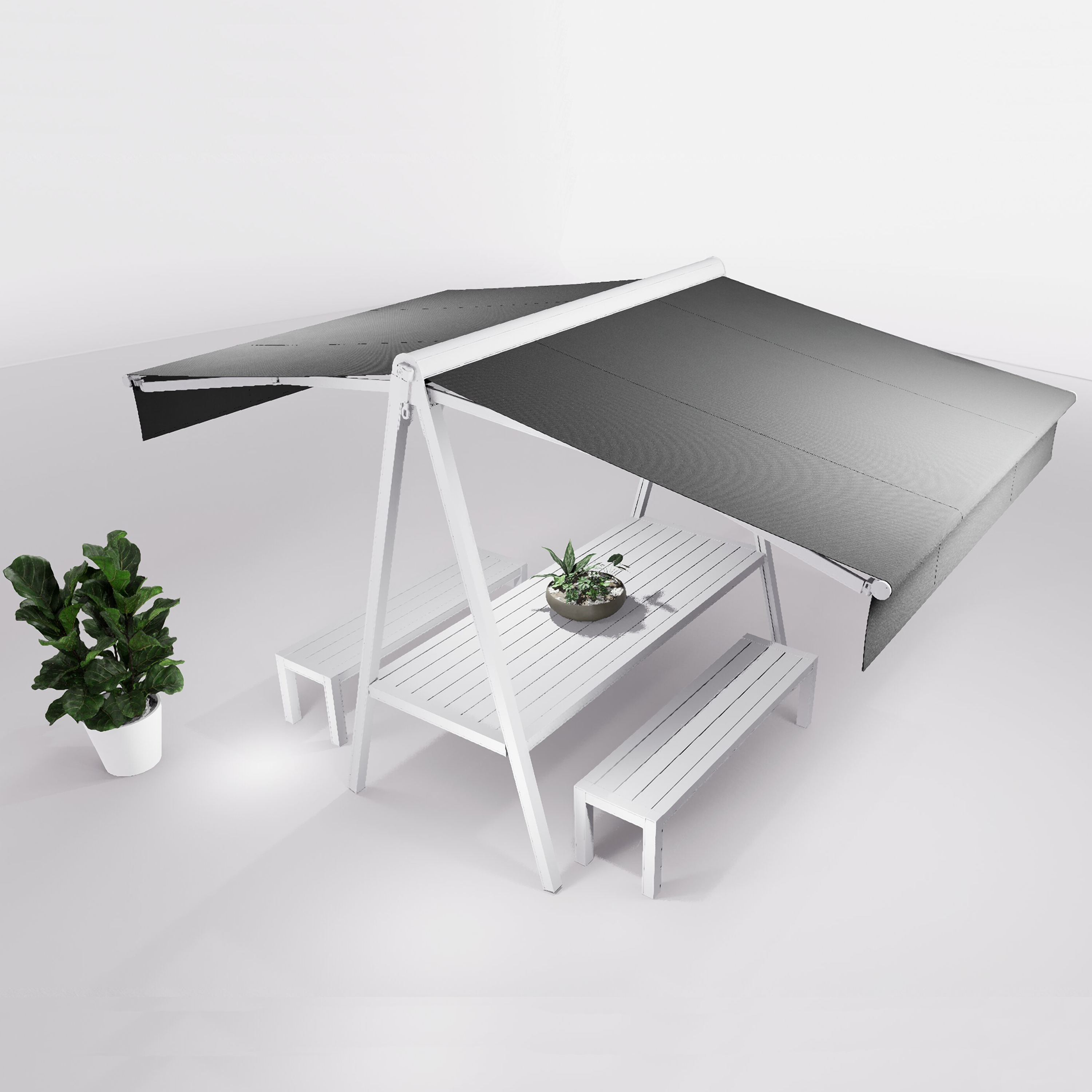 Ensemble duo et bancs 6 places