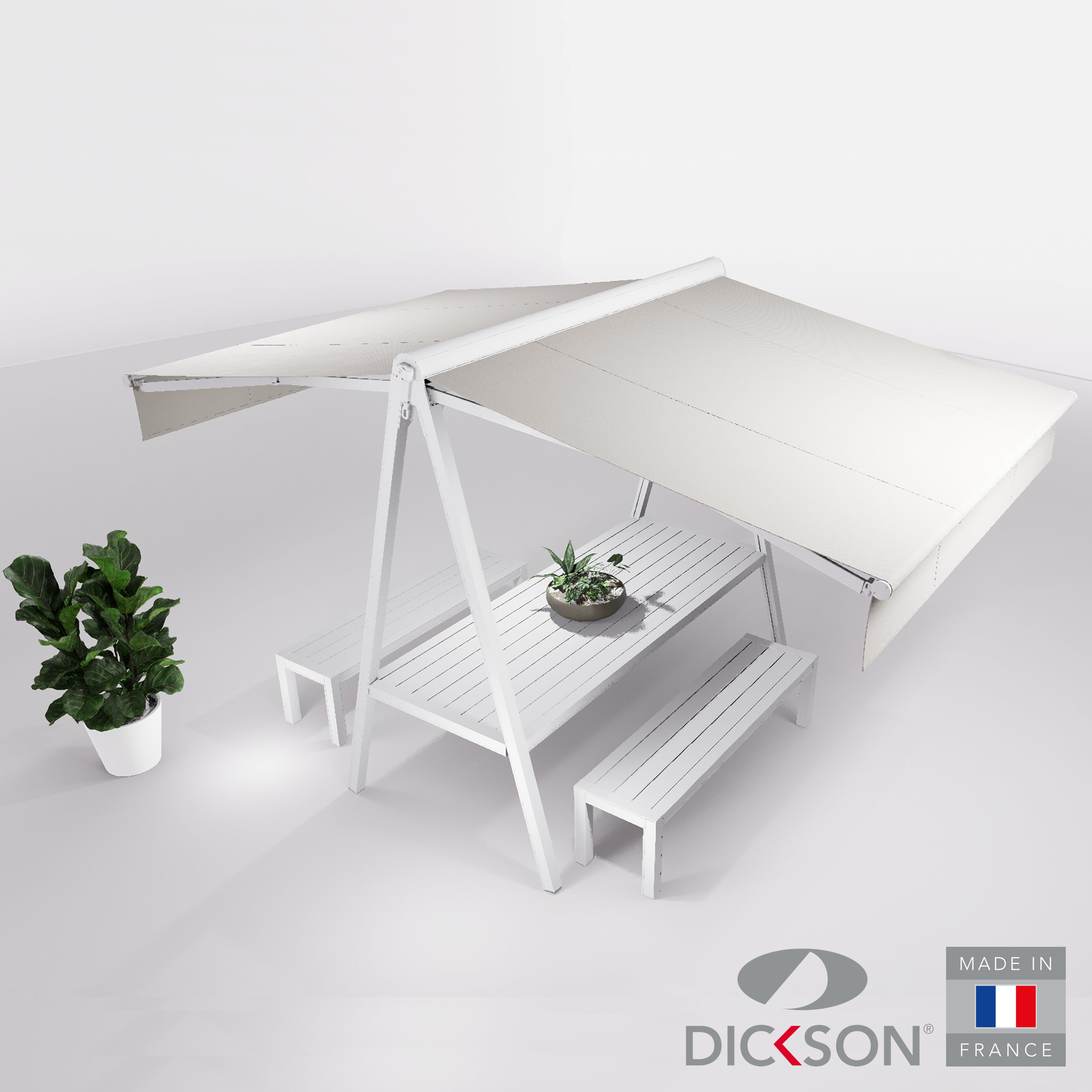 Ensemble duo et bancs 6 places