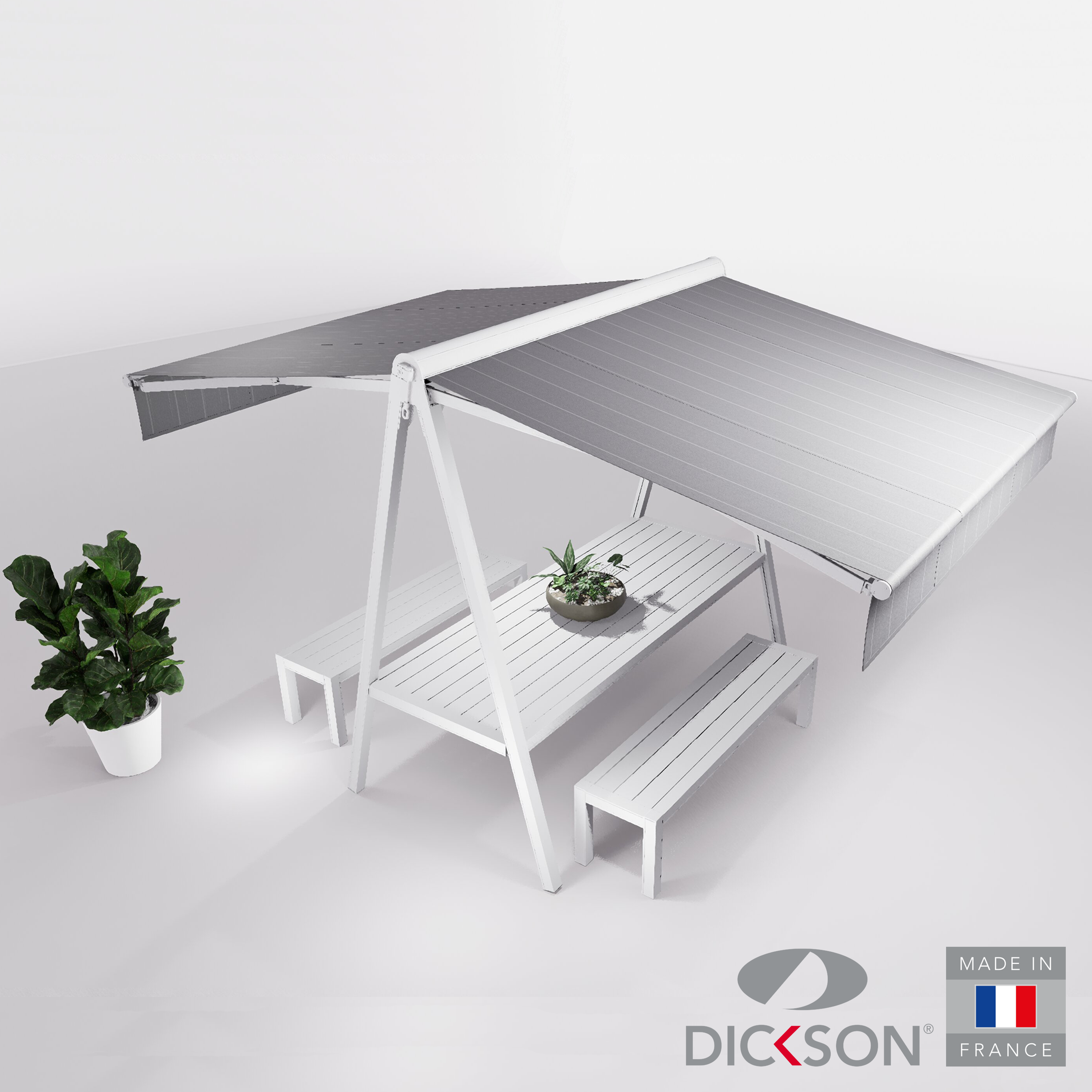 Ensemble duo et bancs 6 places
