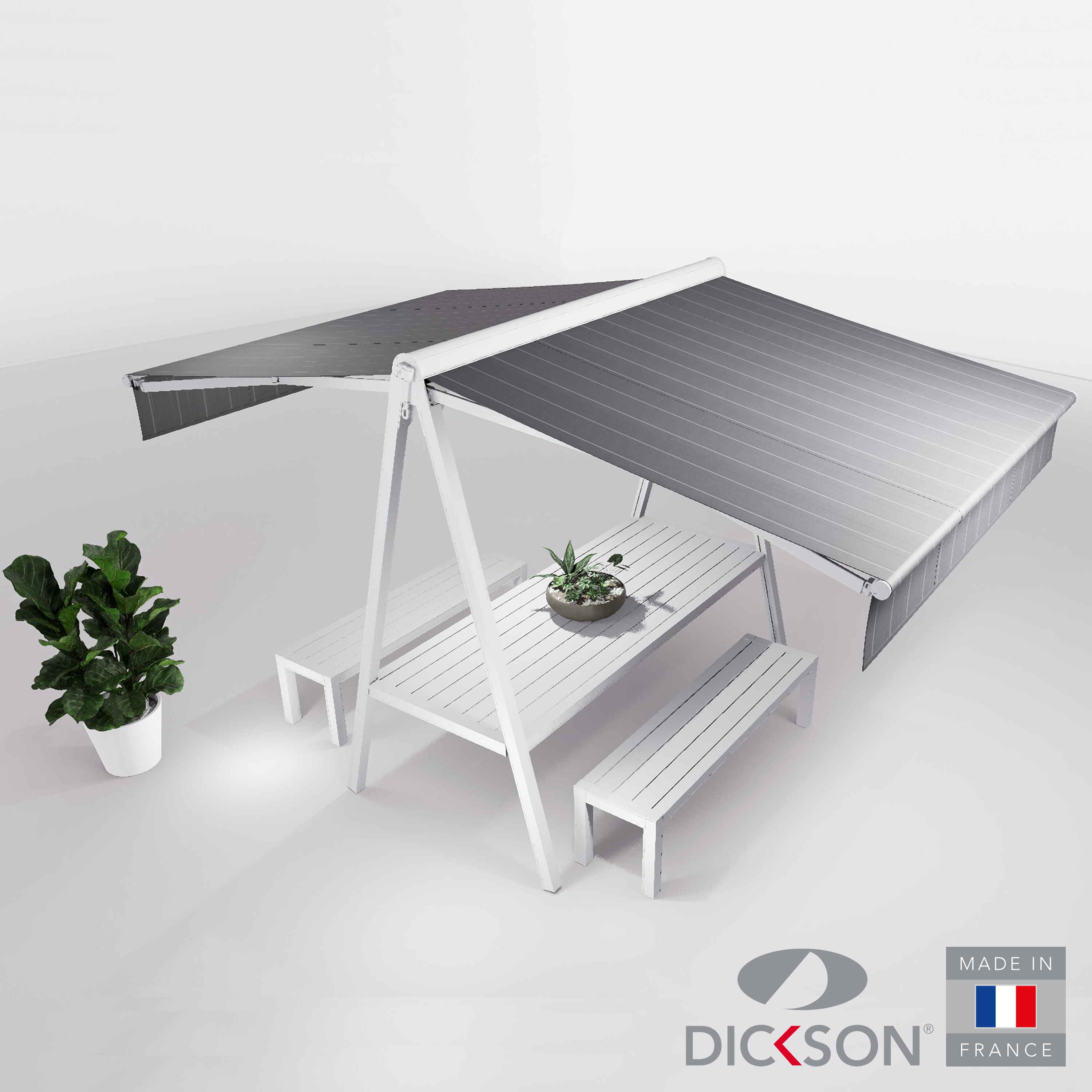 Ensemble duo et bancs 6 places