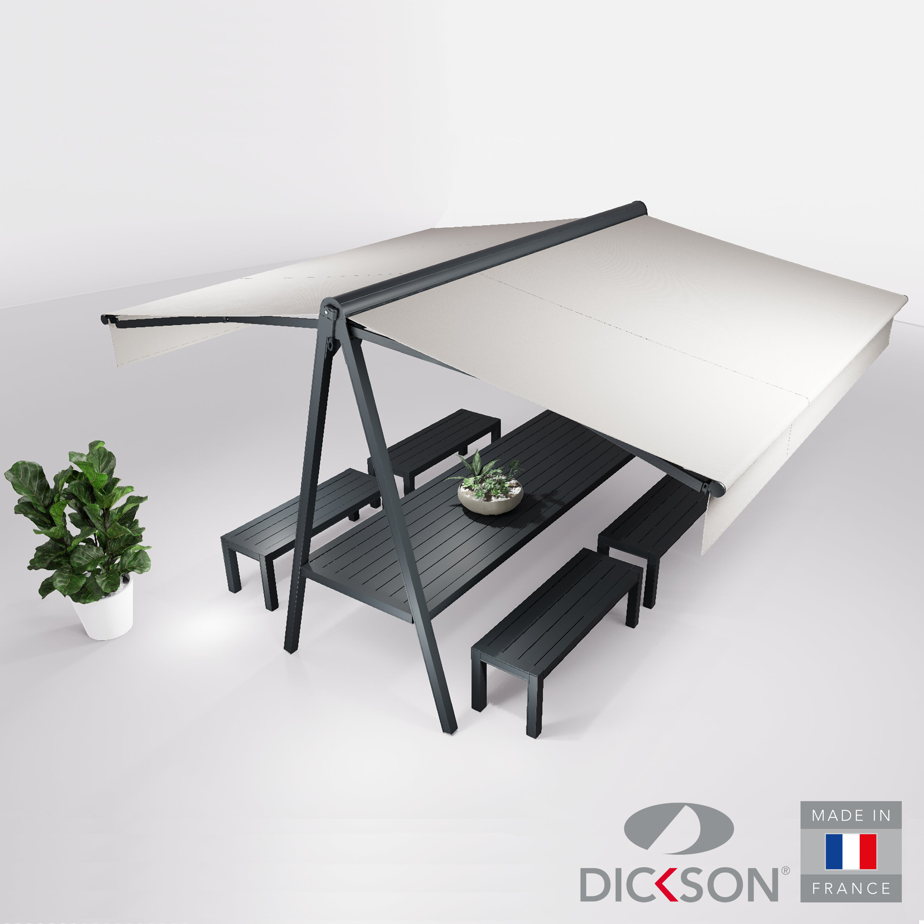 Ensemble duo et bancs 8 places