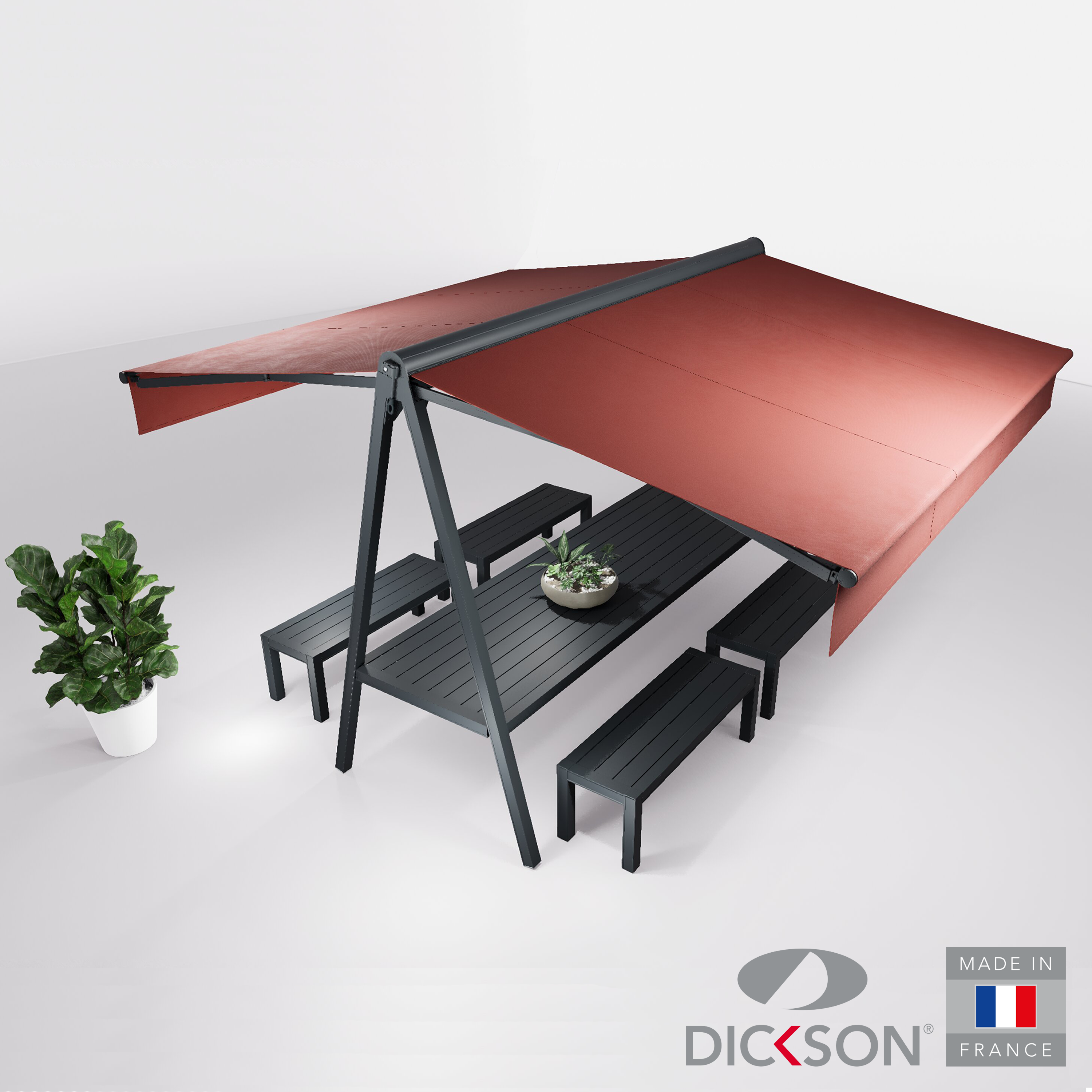 Ensemble duo et bancs 8 places