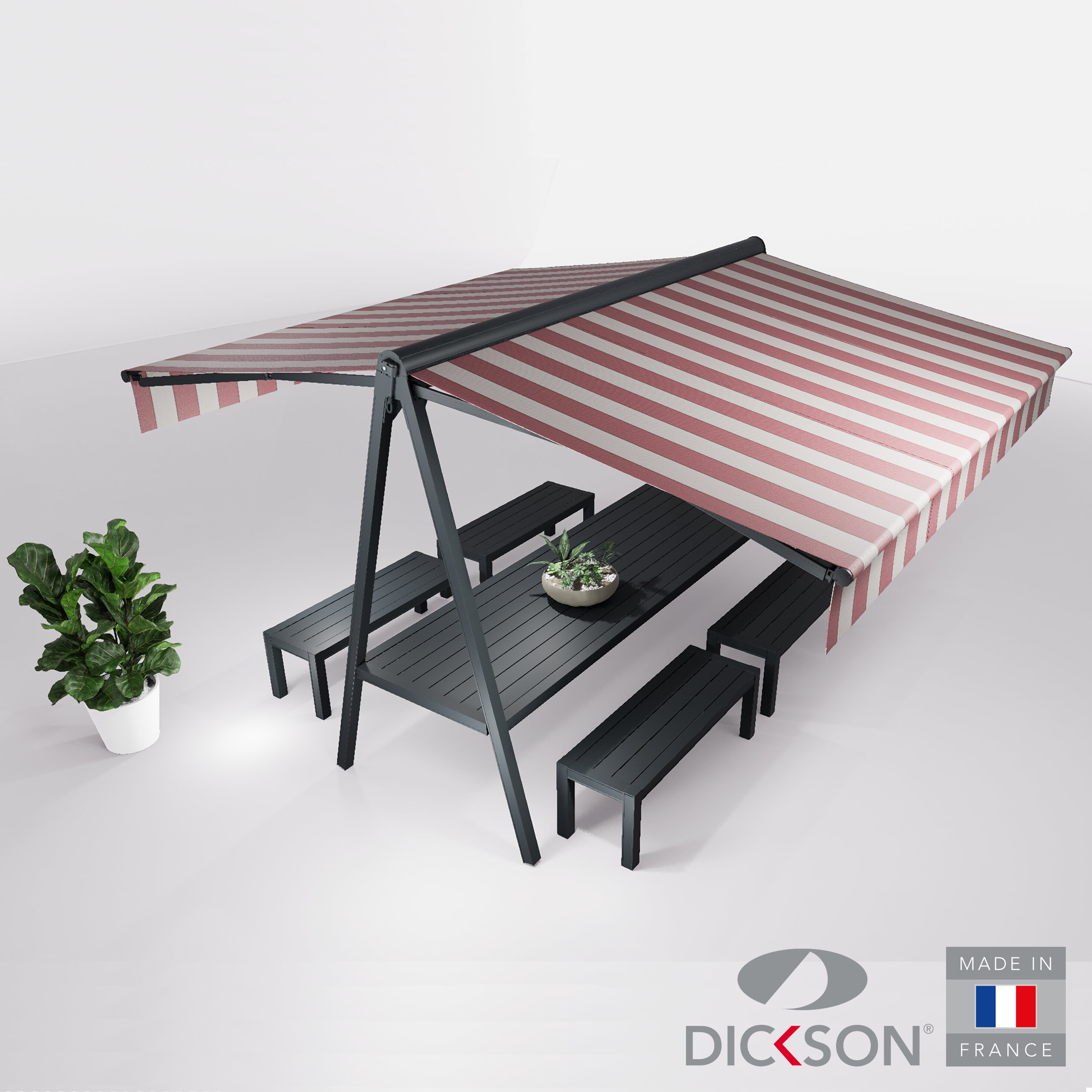 Ensemble duo et bancs 8 places