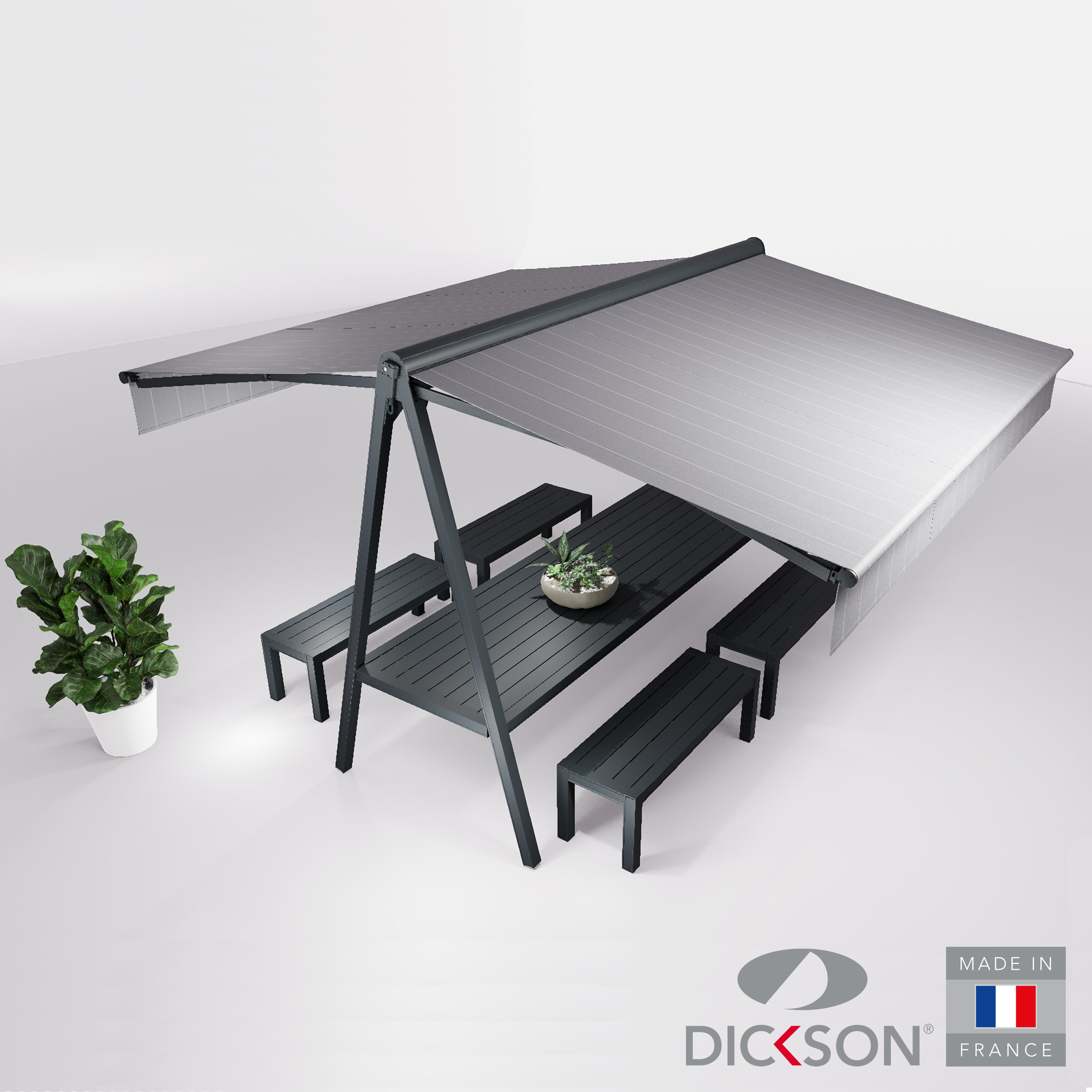 Ensemble duo et bancs 8 places
