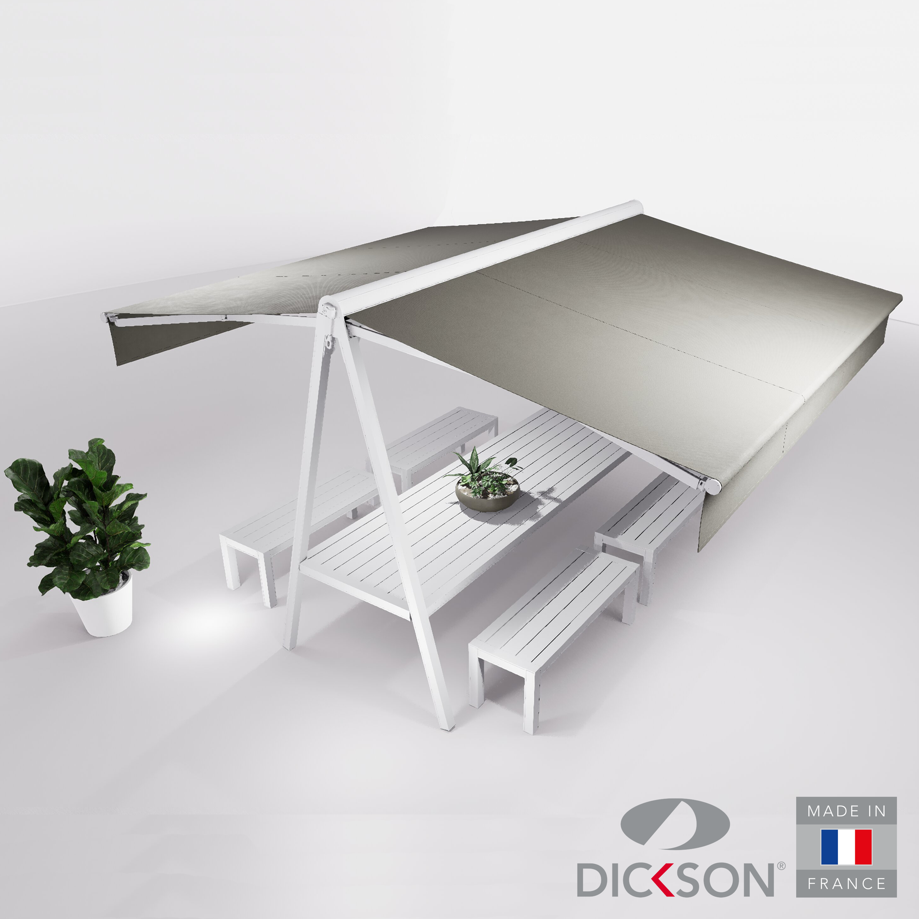 Ensemble duo et bancs 8 places