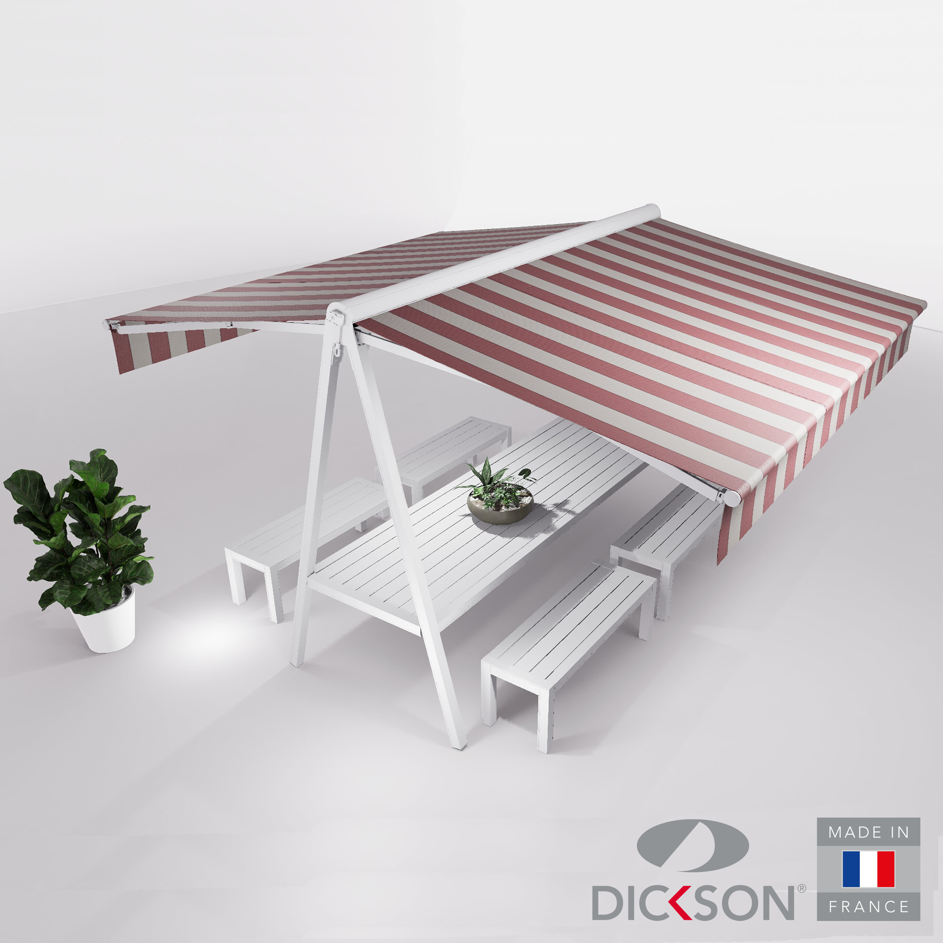 Ensemble duo et bancs 8 places