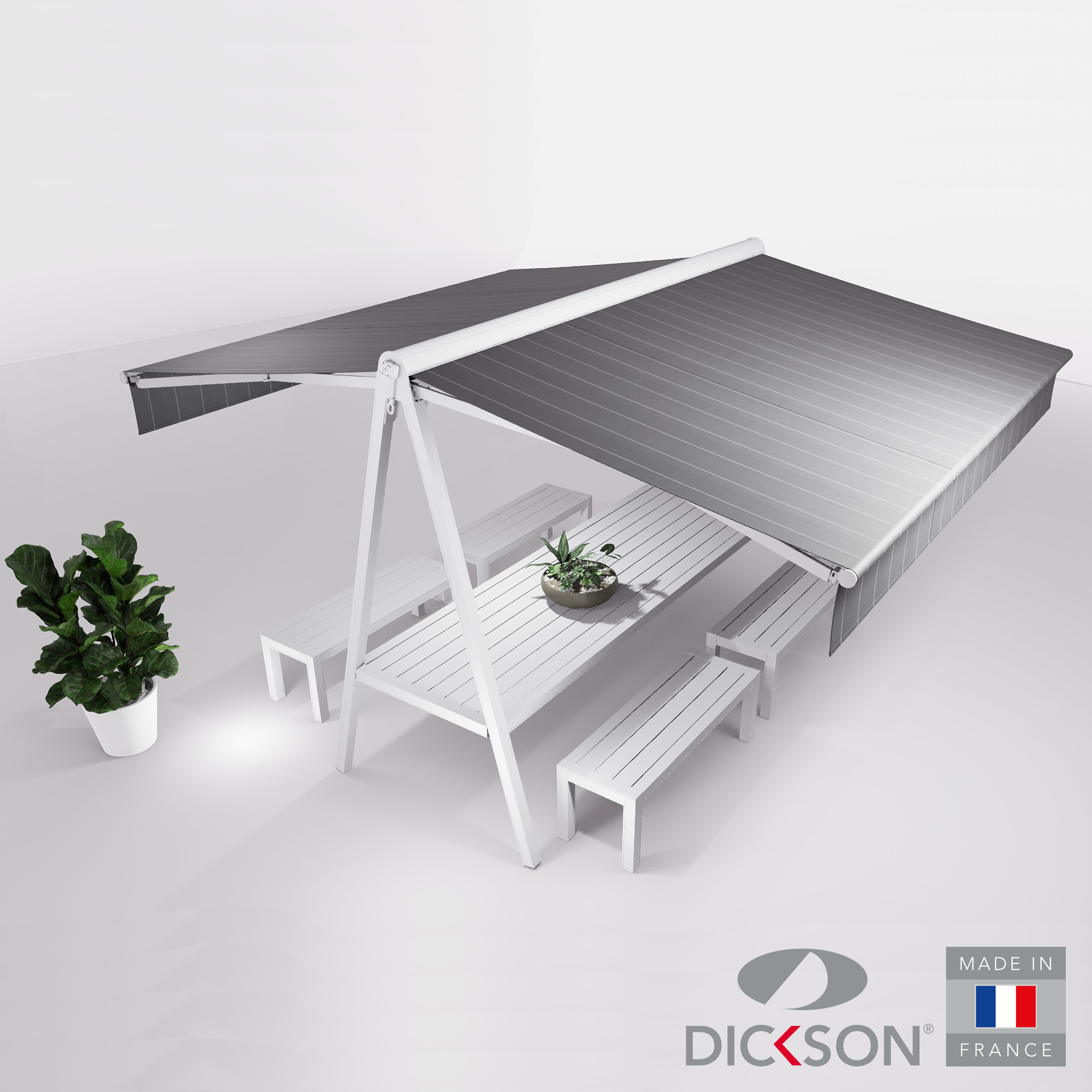 Ensemble duo et bancs 8 places