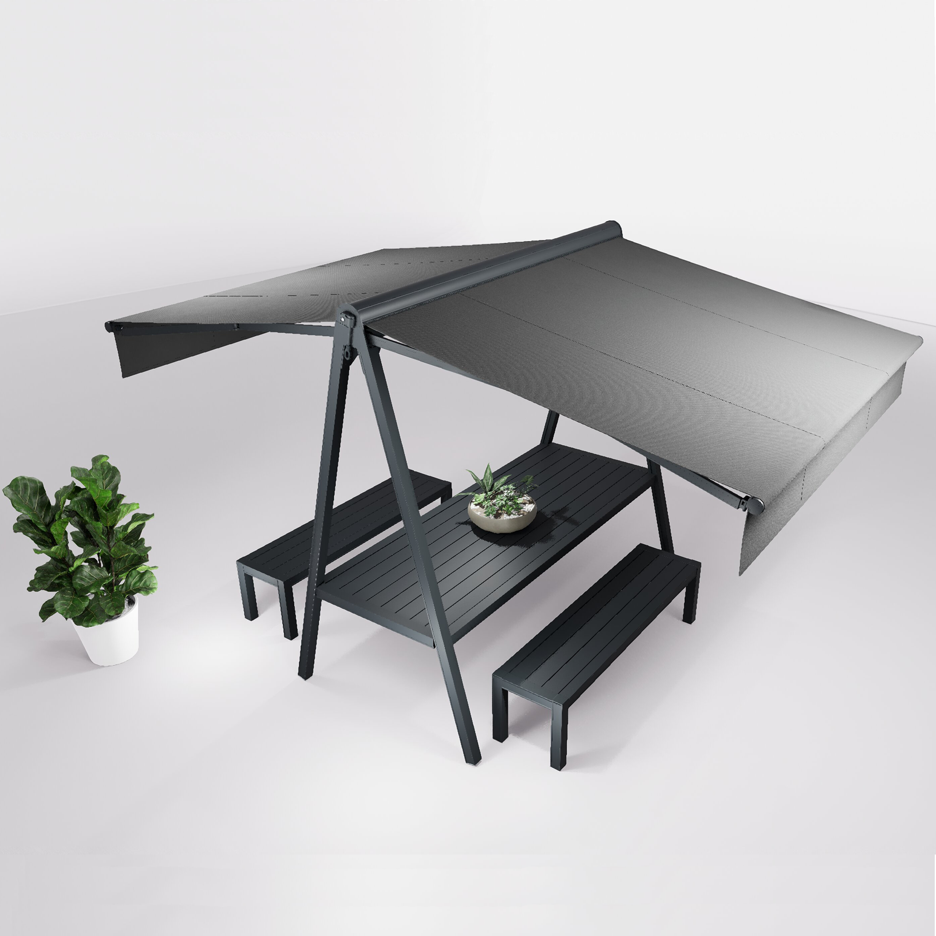 Ensemble duo et bancs 6 places