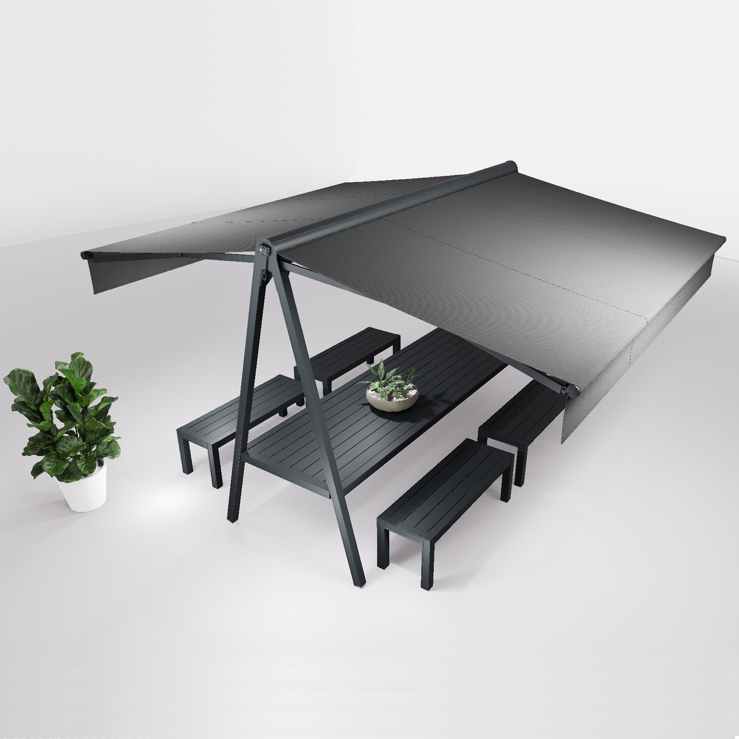 Ensemble duo et bancs 8 places