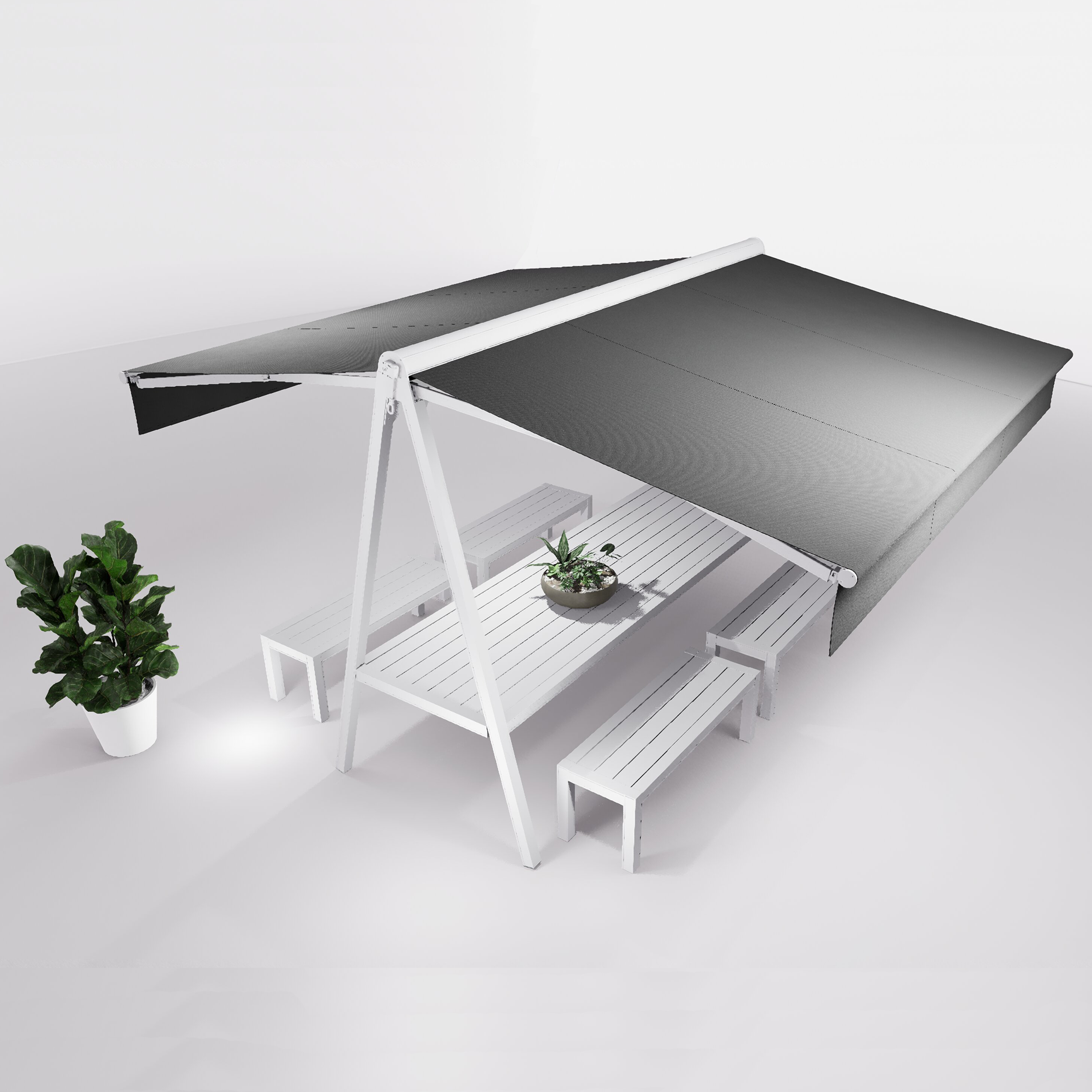 Ensemble duo et bancs 8 places